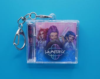 NFC Mini CD Music Album Keychain | Inspired by K-pop Demon Hunters