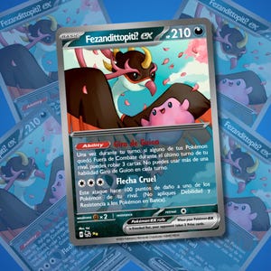 Fezandittopiti - Carta personalizada de Pokémon