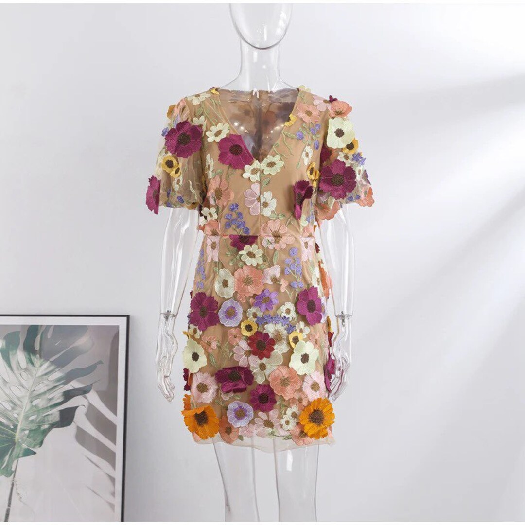 Flora Lace Prom Party Dress Sexy Graduation Dress Evening Dress main image 0