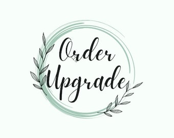 Order Upgrade on Shipping, Size, Color, and Custom