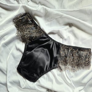 Men&#39;s satin&lace panties