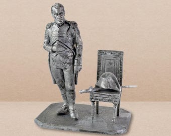 Miniatura Pałacu Napoleona Tuileries - Rzeźba metalowa 54 mm Figurka, 1799 Miniatura historyczna w skali 1:32 Napoleon Art