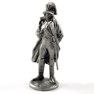 Napoleon Bonaparte actionfigurer, Miniatyrstatyetter skala 1/32, Historisk miniatyr fransk armé 1812, Napoleon Art, 54 mm