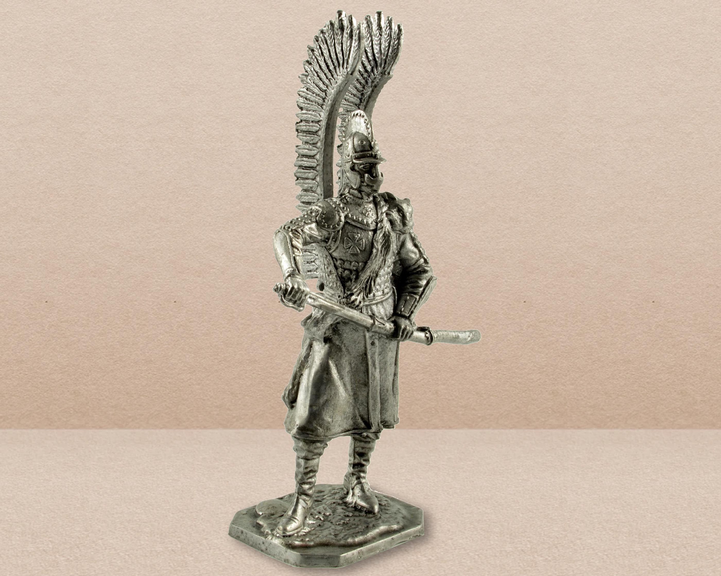 Statuette Cavalier Hussard – Figurine Infanterie – Collection – Très Bon état