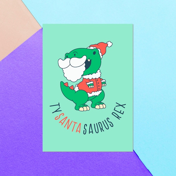 Tysantasaurus Rex Greetings Card