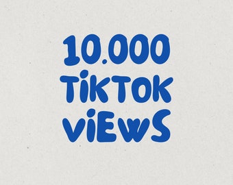 10.000 TikTok-Aufrufe