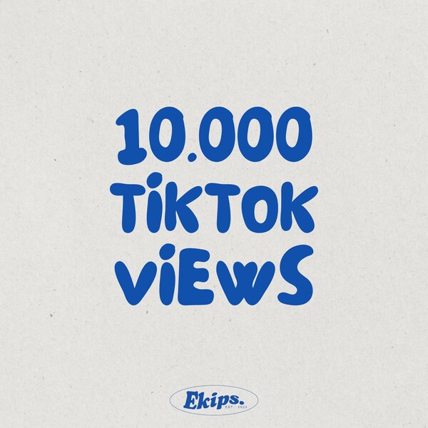 10.000 visualizaciones en TikTok