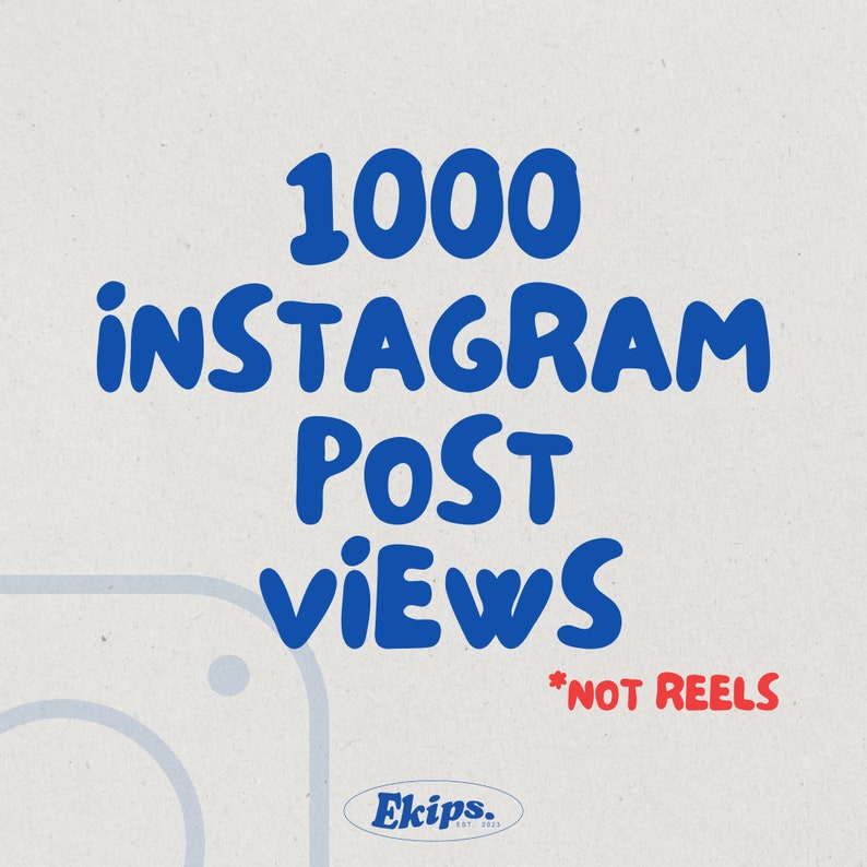 1000 Instagram Post Views image 1