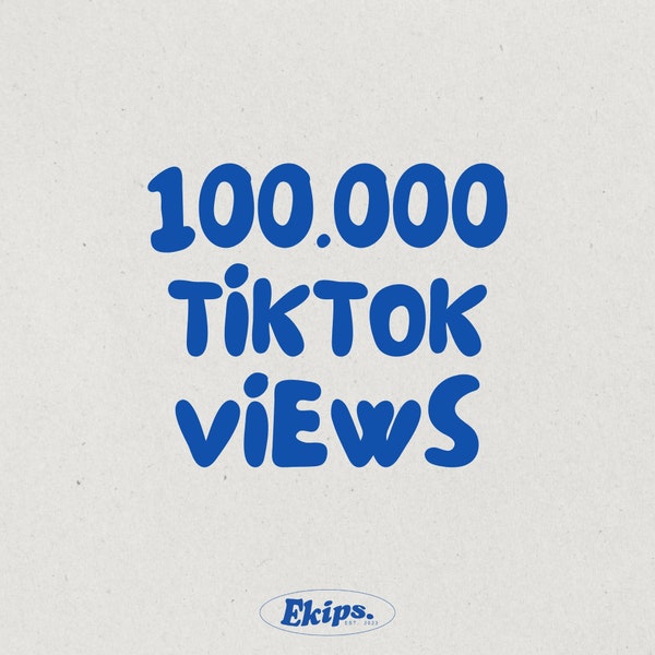 100.000 visualizaciones en TikTok