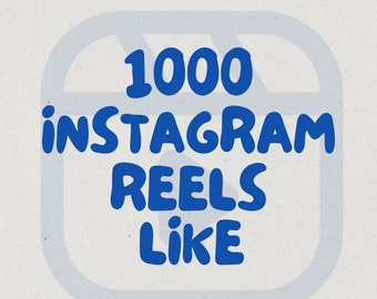 1000 carretes de Instagram Me gusta