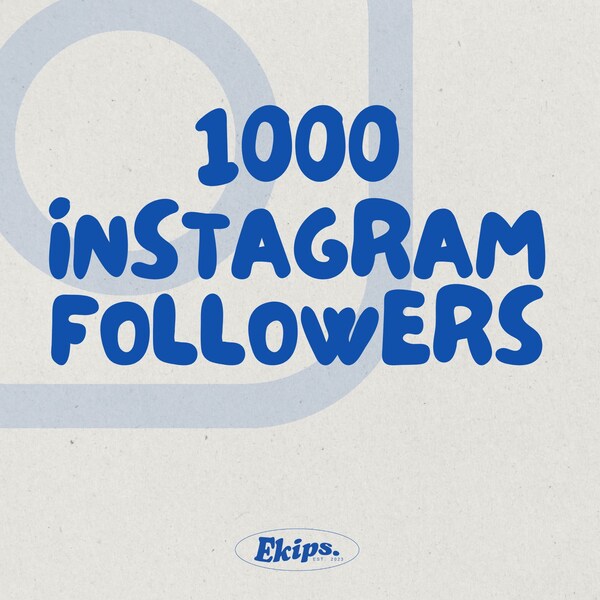 1000 Instagram-Follower