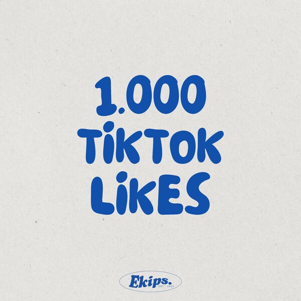 1.000 TikTok Likes