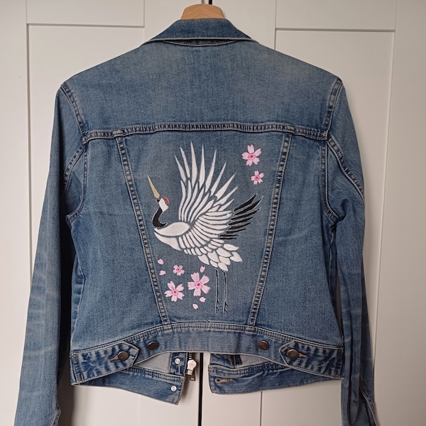 Veste en jean custom Japon