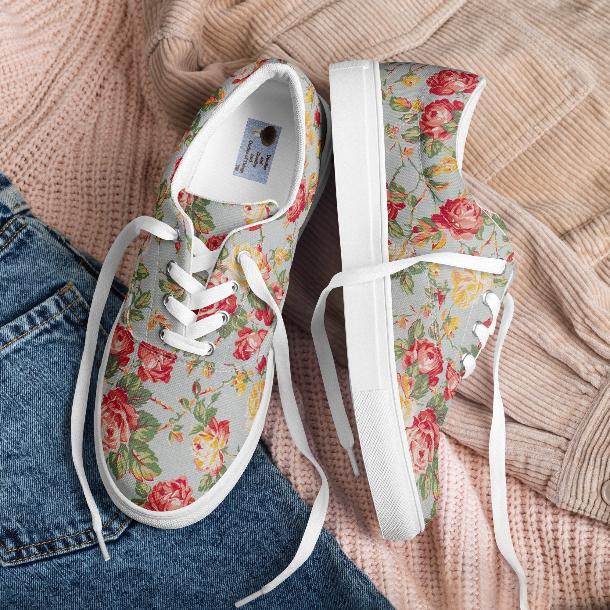 Floral athletic shoes sales