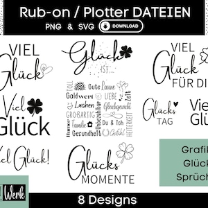 Glückwünsche Sprüche Grafik SVG Bundle, Plotterdatei für Cricut Silhouette, Rub-on Herstellung Download Grafik PNG