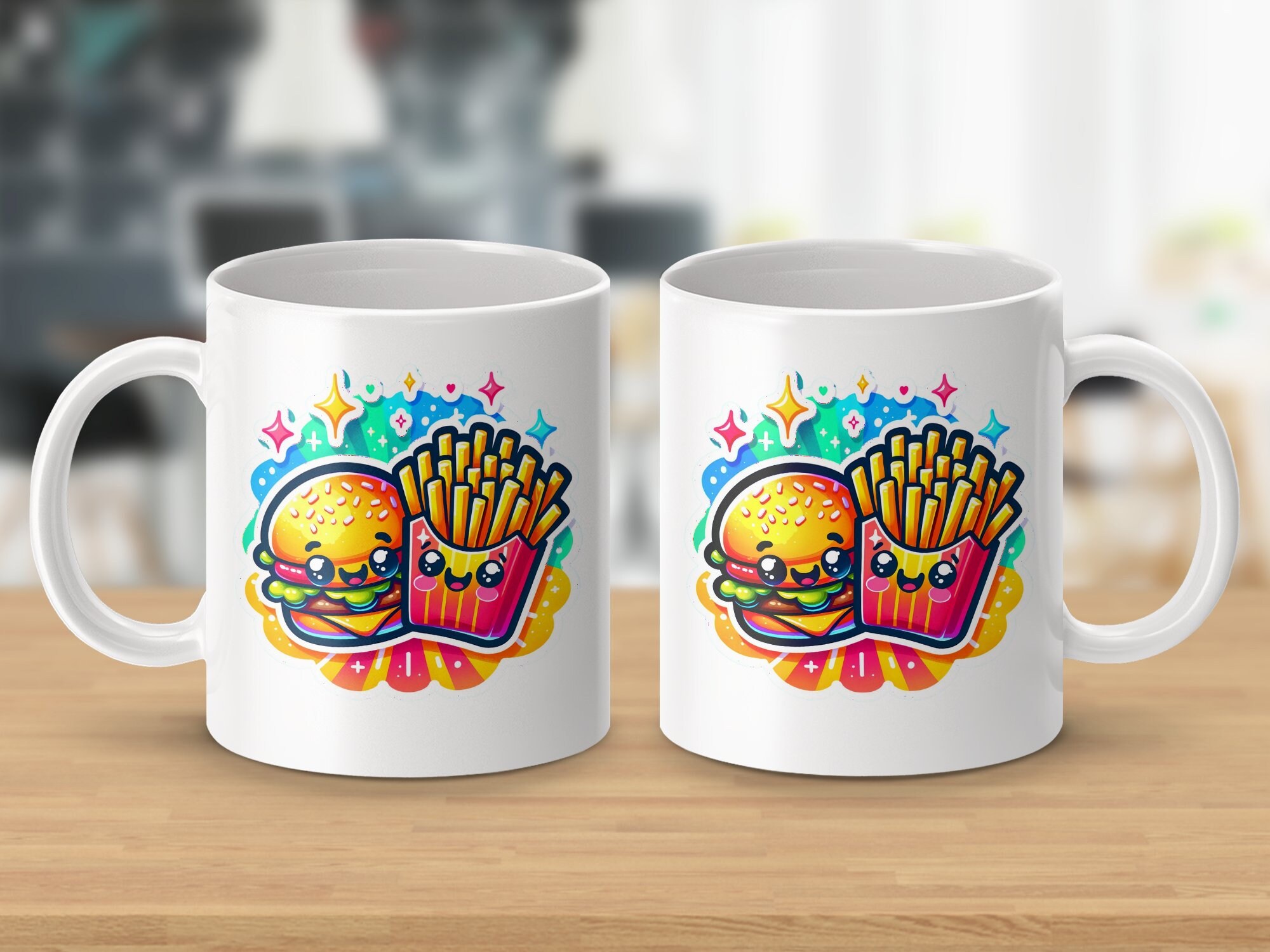 Tasse Arsenal 11 Oz - Céramique, Design Dessin Animé Style BD, Fan Art Highbury