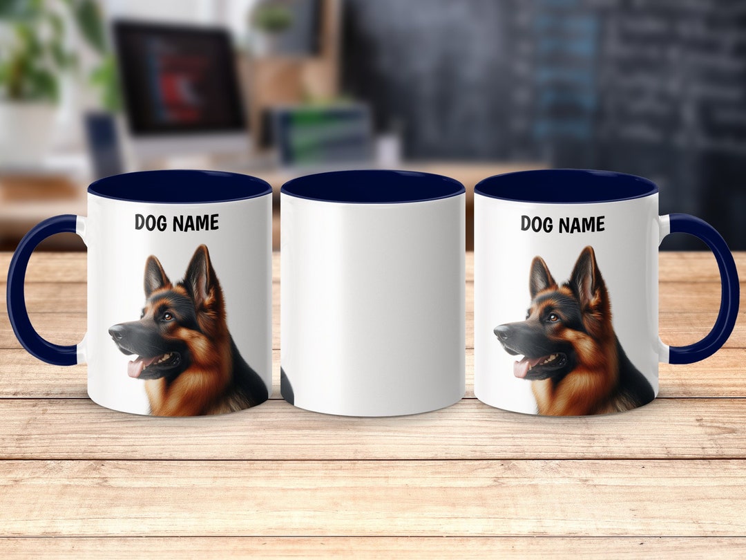 Taza Con Texto En Alemán "Zieh Leine - Verrückter Havaneser
