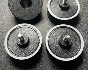 Replica poten voor Technics 1200 en 1210 draaitafels. 4 stuks.