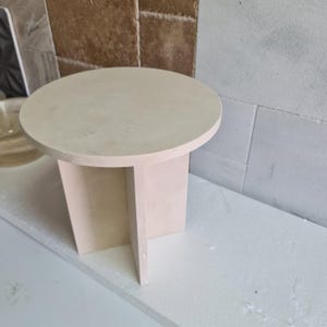 Round Rustik Travertine Coffee Table, Travertine Side Table, Home Decor, Custom Design Marble, Interior Design