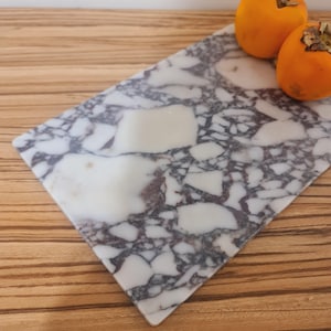 Calacatta Viola Marble Cutting Board, Marble Tray, Decorative Tray, Home Decor, Bathroom Tray, Serving Tray, Gift For Home,