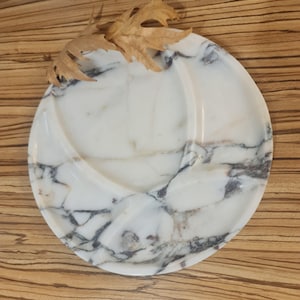 Calacatta Viola Marble Tray: Modern Home Decor Organizer