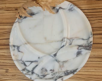 Calacatta Viola Marble Tray: Modern Home Decor Organizer