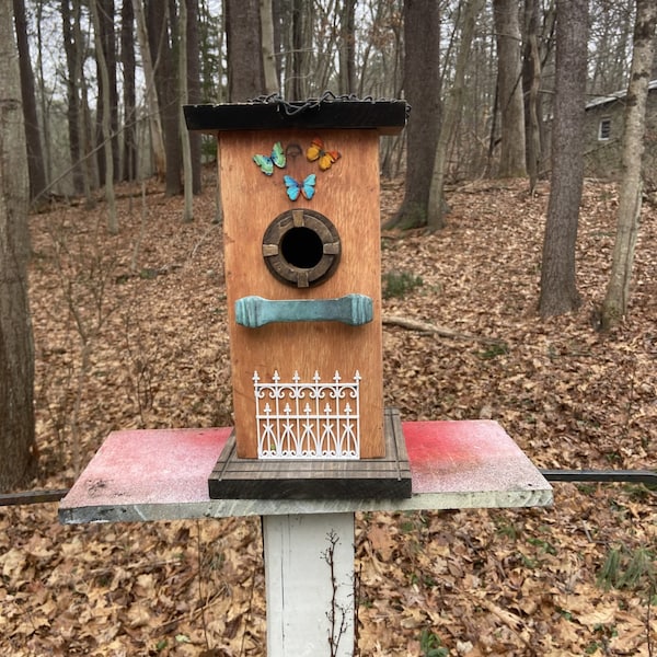 Hand Made Bird House One unit condo