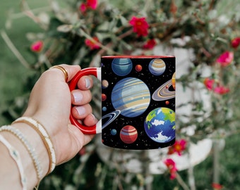 Milky Way Coffee Mug, Tea Cup, 11oz - Microwave & Dishwasher Safe - Planetary, Celestial Mug, Space, Gift for him, Gift for her, Unique