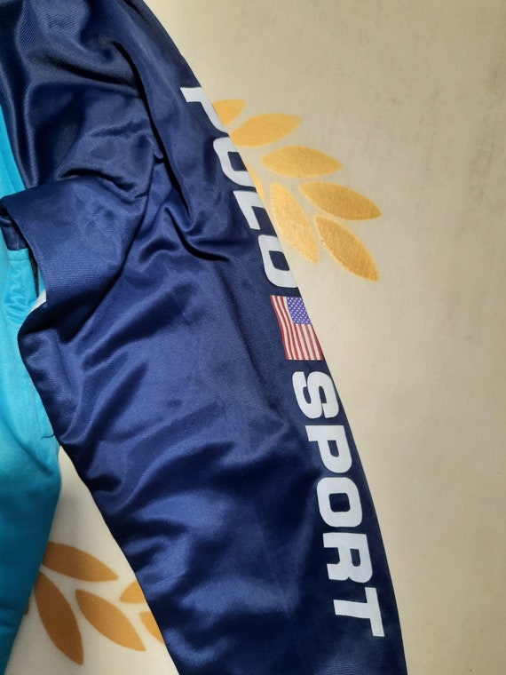 Buy Polo Sport Ralph Lauren Pepsi Cycling Jacket Vintage 92 Online 