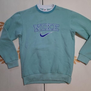 Nike Embroidered Sweatshirt Etsy Canada