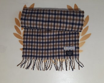 Genuine Aquascutum Wool Scarf in Excellent Condition - Etsy