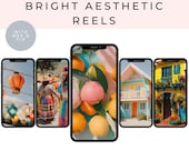 Faceless Reels | Content Library | Master Resell Rights (MRR) | Private Label Rights (PLR) | Bright Colours Aesthetic for Digital Marketing