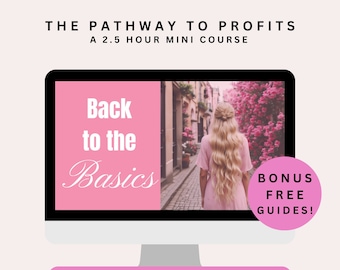 Back to the Basics course | Digital Marketing | Master Resell Rights and PLR | DFY Mini Course | MRR course | Faceless Marketing
