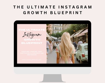 The Instagram Growth Blueprint | Master Resell Rights and PLR | DFY Mini Course | MRR course | Social media Growth Guide