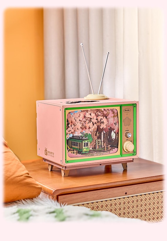 Japanese-style Sakura Dreamy Tour Music Box – DIY Wooden Puzzle