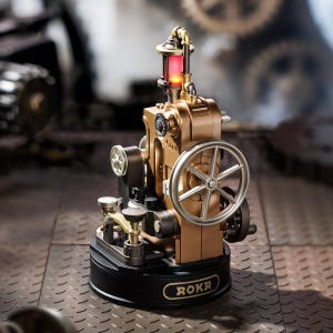 Legendary Inventions DIY 3D Wooden Puzzle – Leonardo Helicopter or Morse Telegraph | Mechanical Steampunk Engineering Model