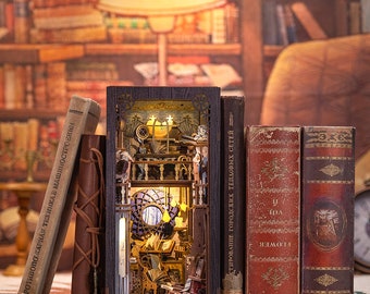 3D Book Nook: Build A Cozy Reading Nook With Artisanal Wooden Puzzle Kits