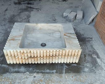 Calacatta Marble Sink/Washbasin/Basin