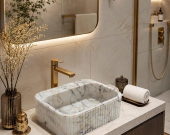 Calacatta Gold Marble Sinks/Basins