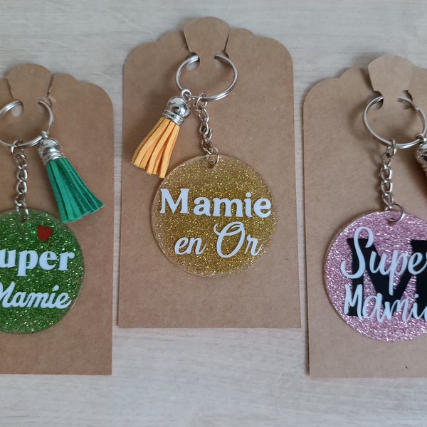 Porte clefs mamie