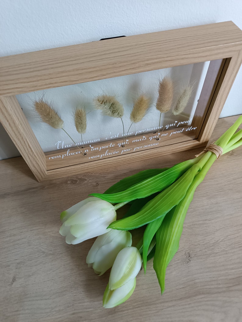 Dried flower frame Mom image 10