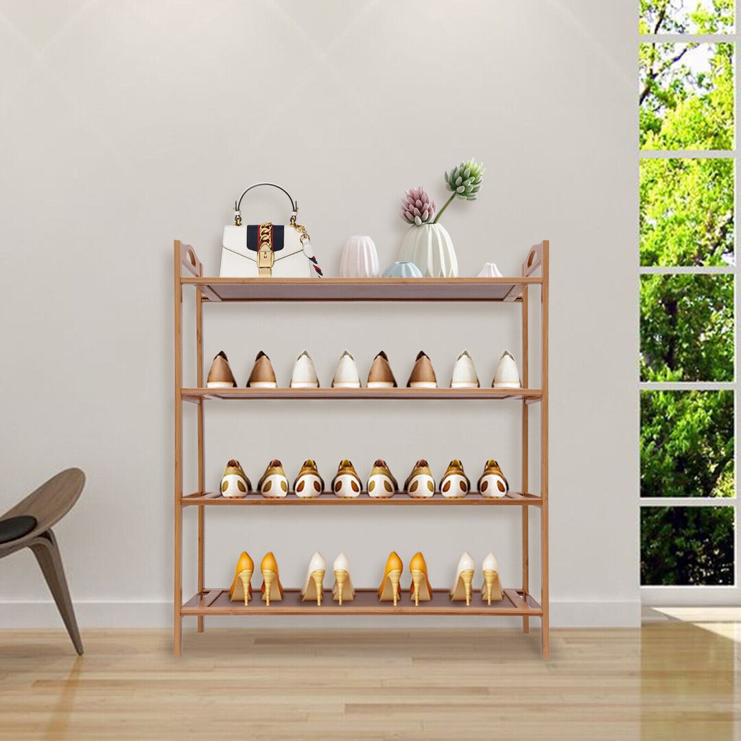 Hand Made Rack 4 Layer Handmade Shoe Rack - Etsy