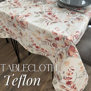 Table Cloth for Summer Soirees, Waterproof Round Table Cover for Easy Outdoor Cleanup, Stylish and Practical Home Decor