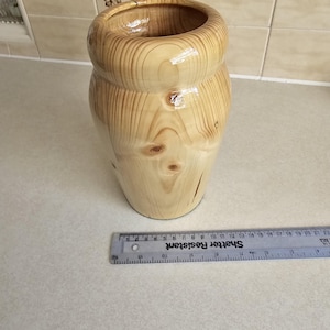 Wooden Vase