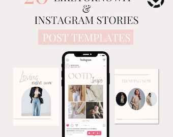 20 Editable LTK Instagram Templates Summer Peach LTK Canva Template ...