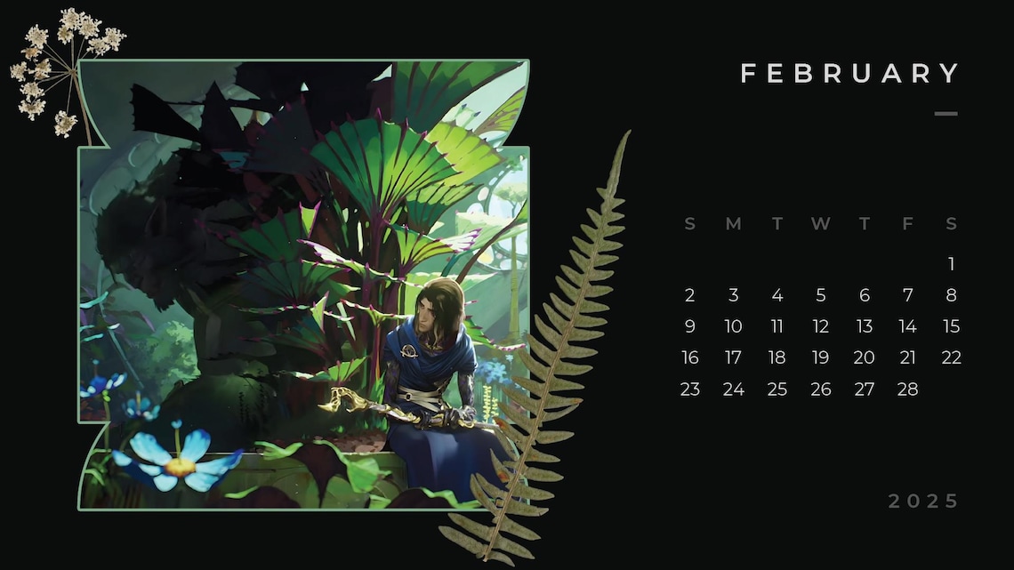 Arcane 2025 Calendar Etsy