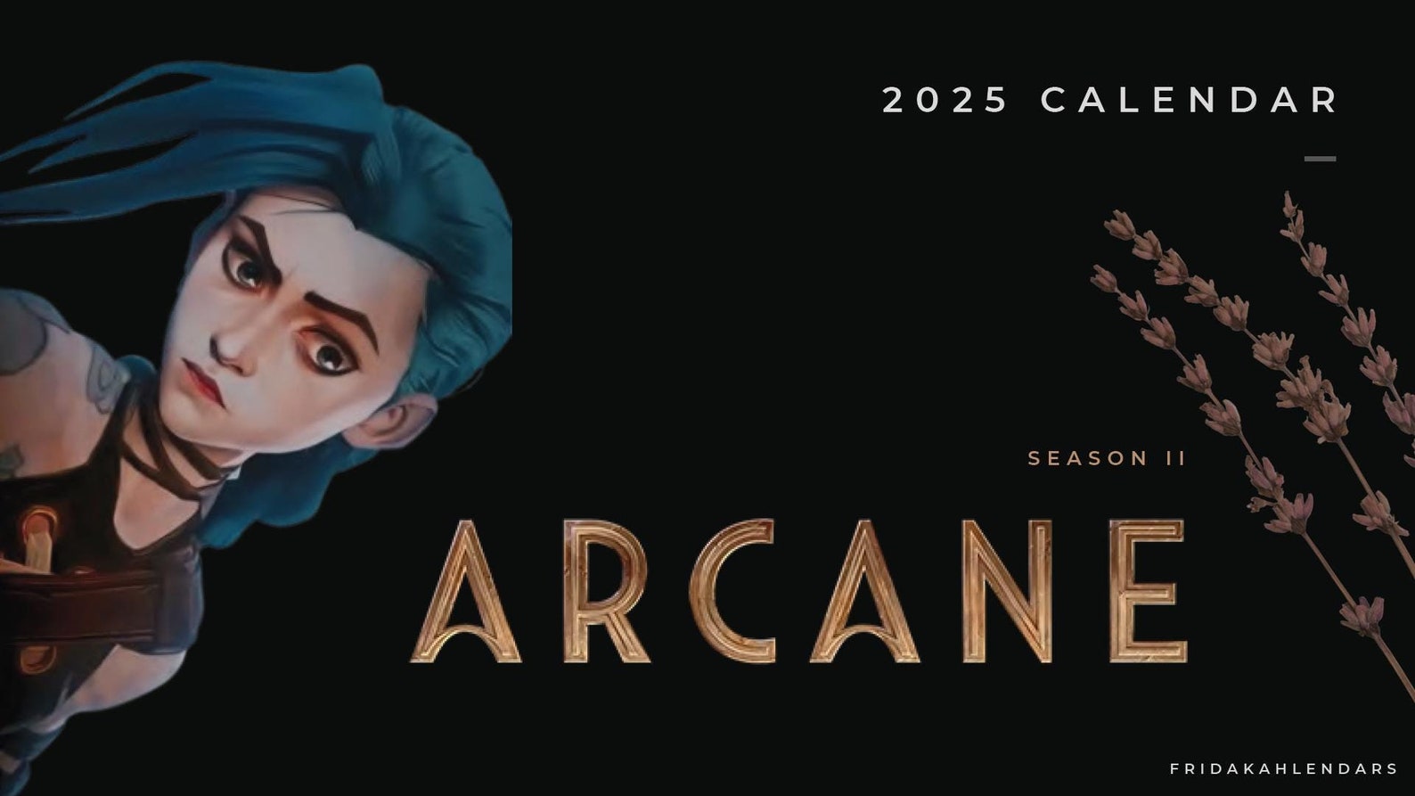 Arcane 2025 Calendar Etsy