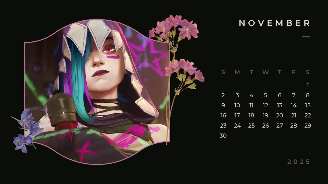 Arcane 2025 Calendar Etsy