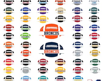 Pacchetto di immagini SVG e PNG della mascotte della squadra di calcio (download digitale)