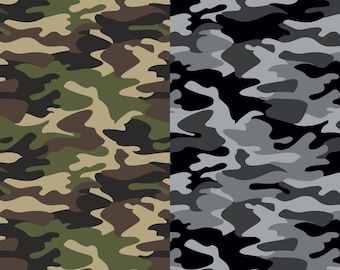 Sfondo digitale mimetico, verde, grigio, mimetico, SVG, PNG Download istantaneo